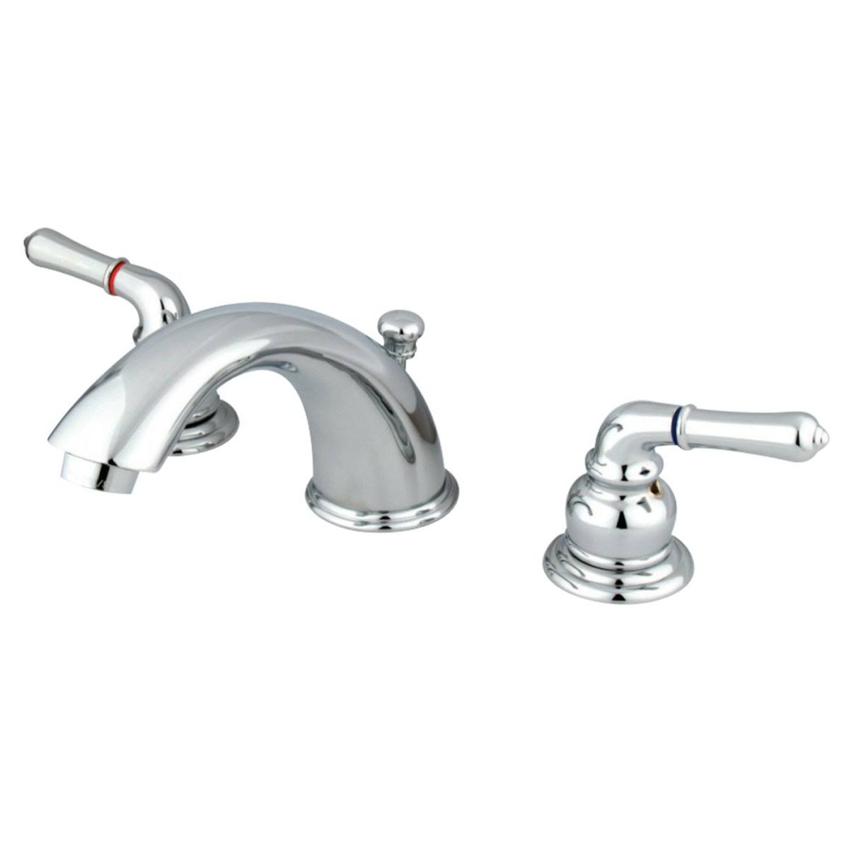 Brushed Brass Widespread Bathroom Faucet Q595