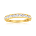 10k Yellow Gold Diamond Wedding Band J335395