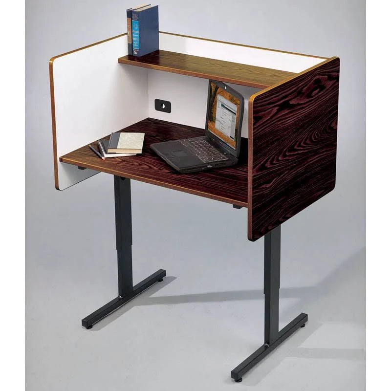 Gray Study Carrel O48924