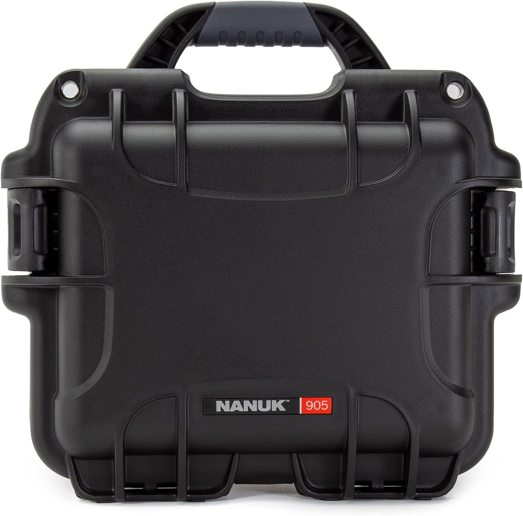 Waterproof Hard Case with Foam Insert - Black Pack of 2 D31711