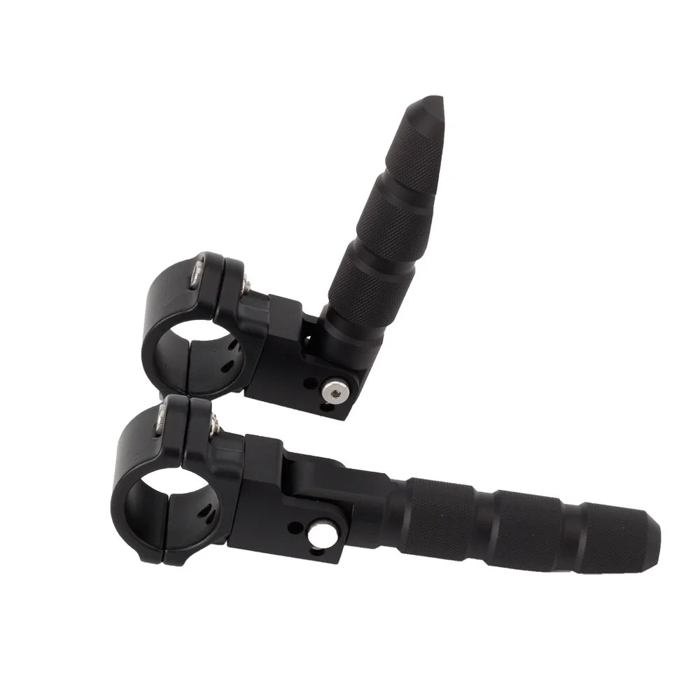 Universal Motorcycle 360 Rotatable Highway Crash Bar Foot Pegs W624022