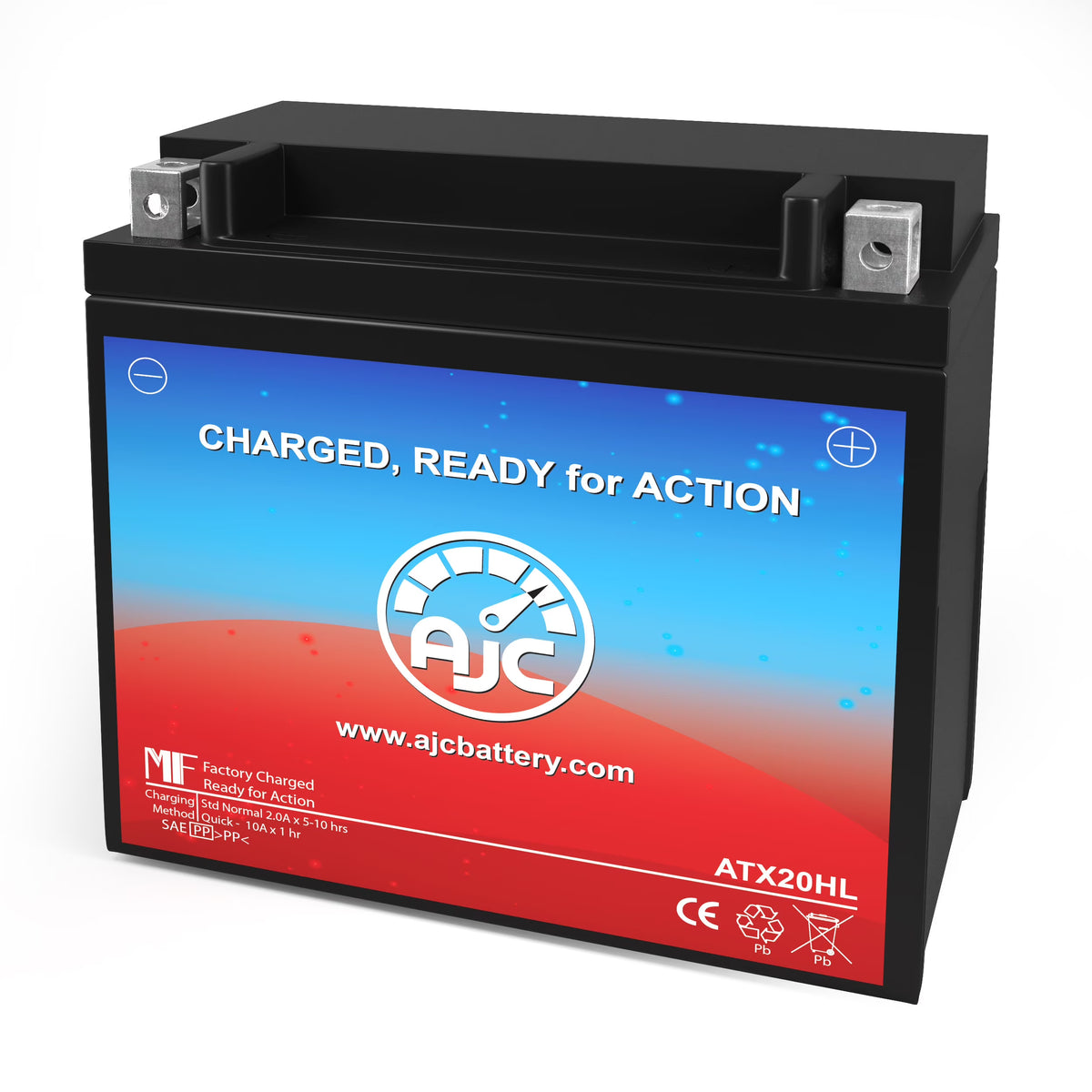 594CC 12V Snowmobile Replacement Battery R8104