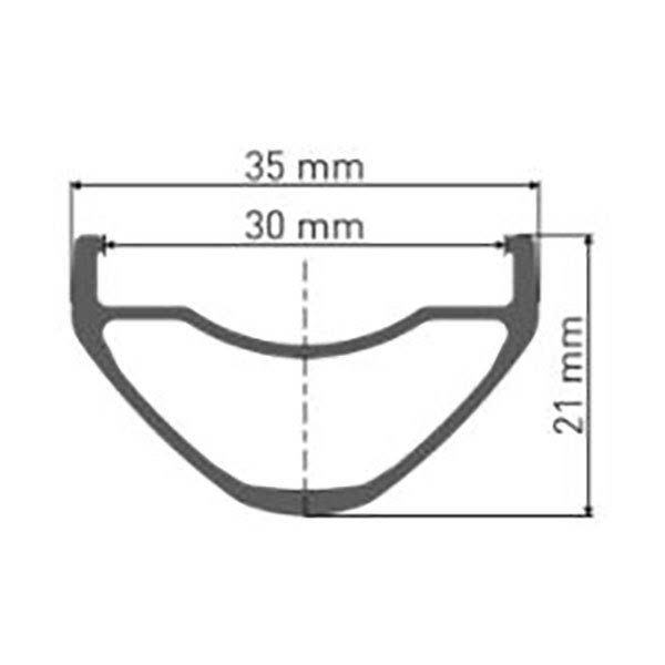 29x22 Disc Black 32H Rim V7123
