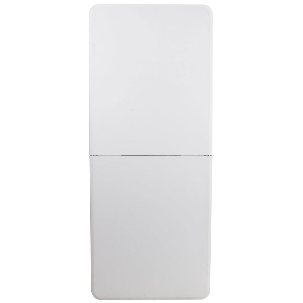Bi-Fold Granite White Plastic Folding Table K786049
