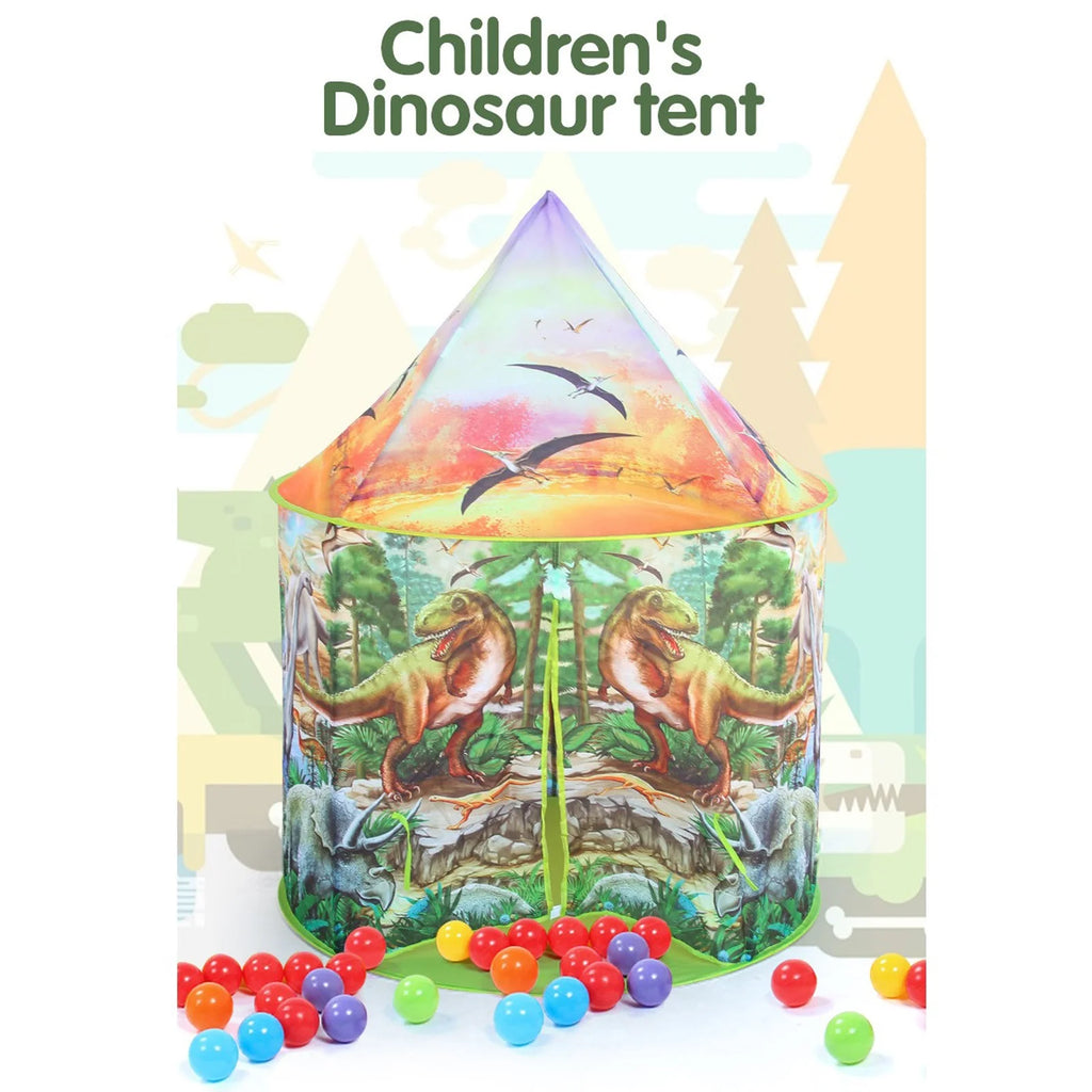 Dinosaur Pop Up Kids Tent with Roar Button S307