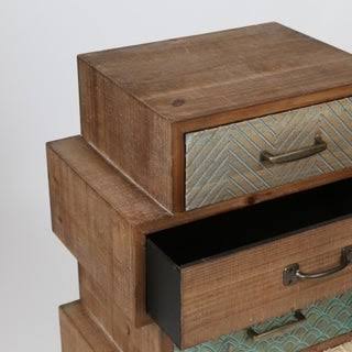 Four Drawer Cabinet End Table U145