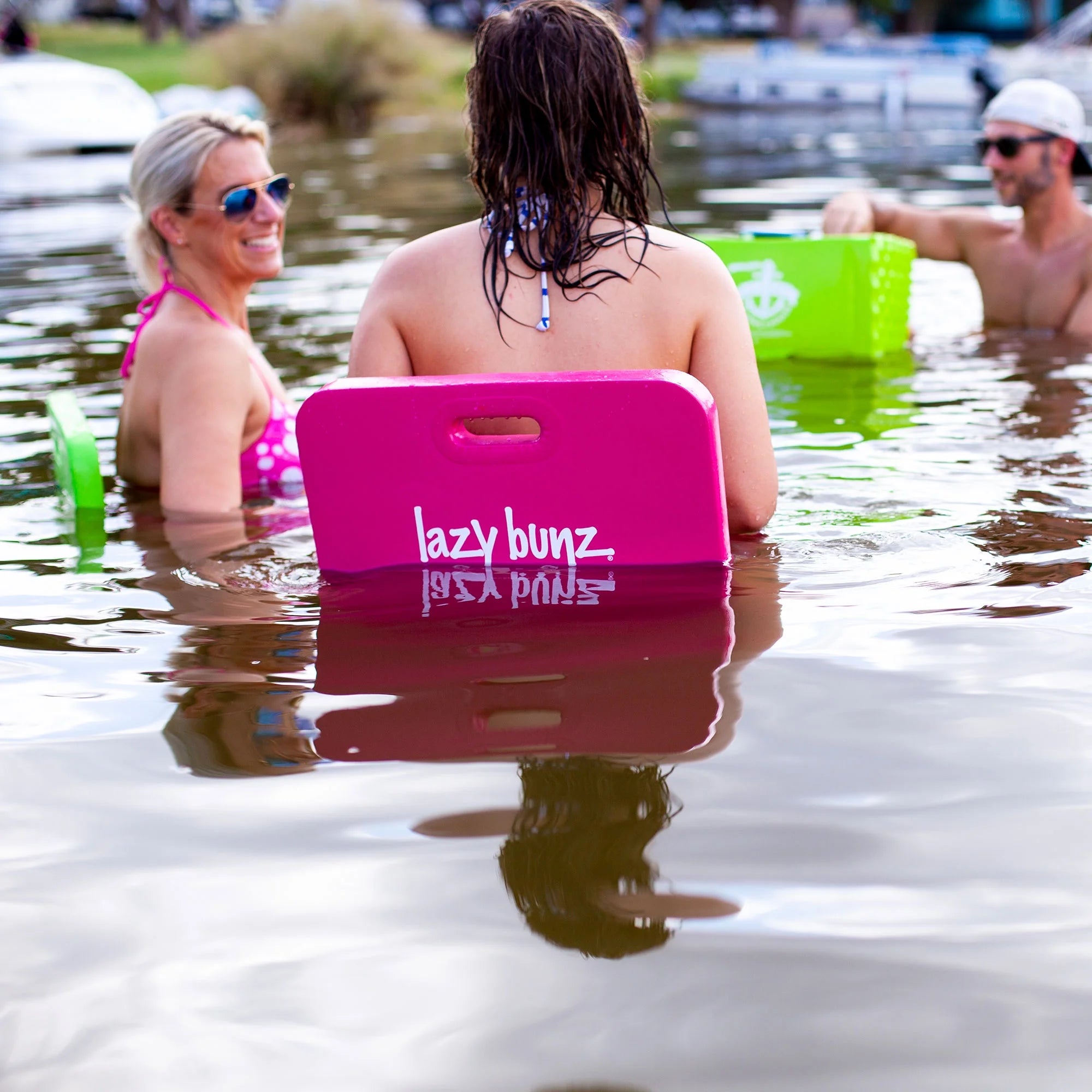 Red Foam Water Lounger Float U88571