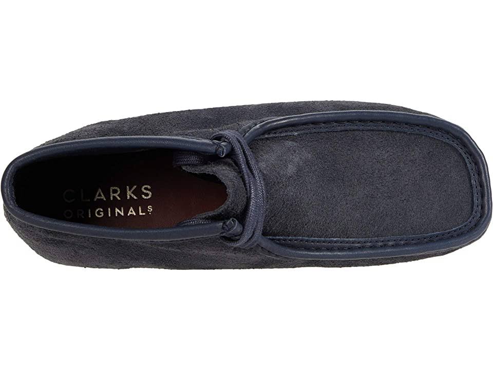 Navy Men&s Wallabee Shoes J44095