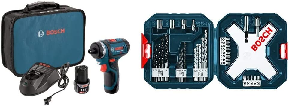 12V Max 2-Speed Pocket Driver Kit with 2 Batteries, Charger and Case V457