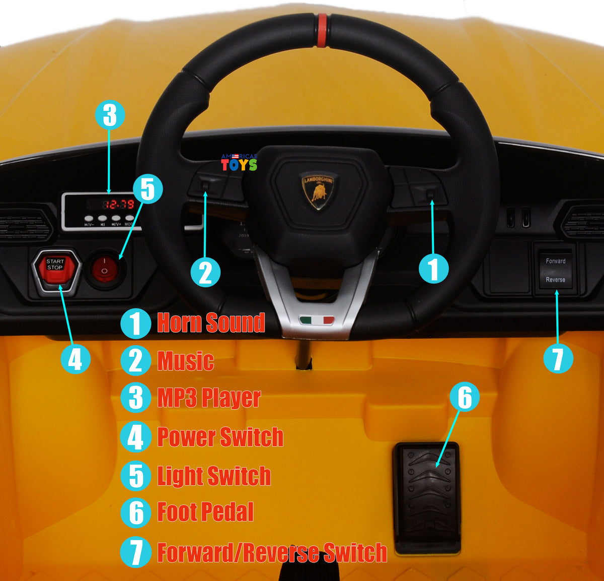 12V Powered Ride on Car with Remote Control Z344
