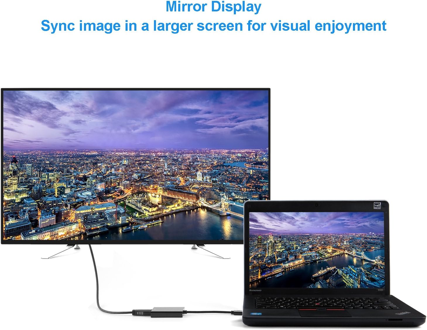 USB 3.0 to VGA Adapter, Black I354693