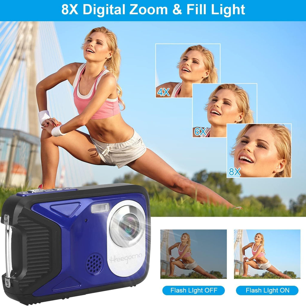21MP 1080P Underwater Digital Camera with 2.8 LCD Screen X532707