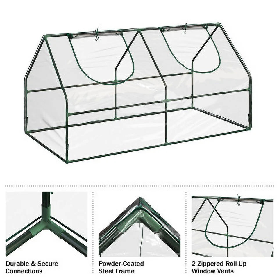 Green House with Steel Frame P7273