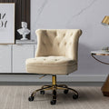 Tan Tufted Back Task Chair E83023