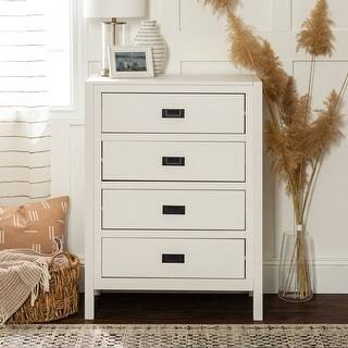 Black 4-Drawer Storage Chest P16793